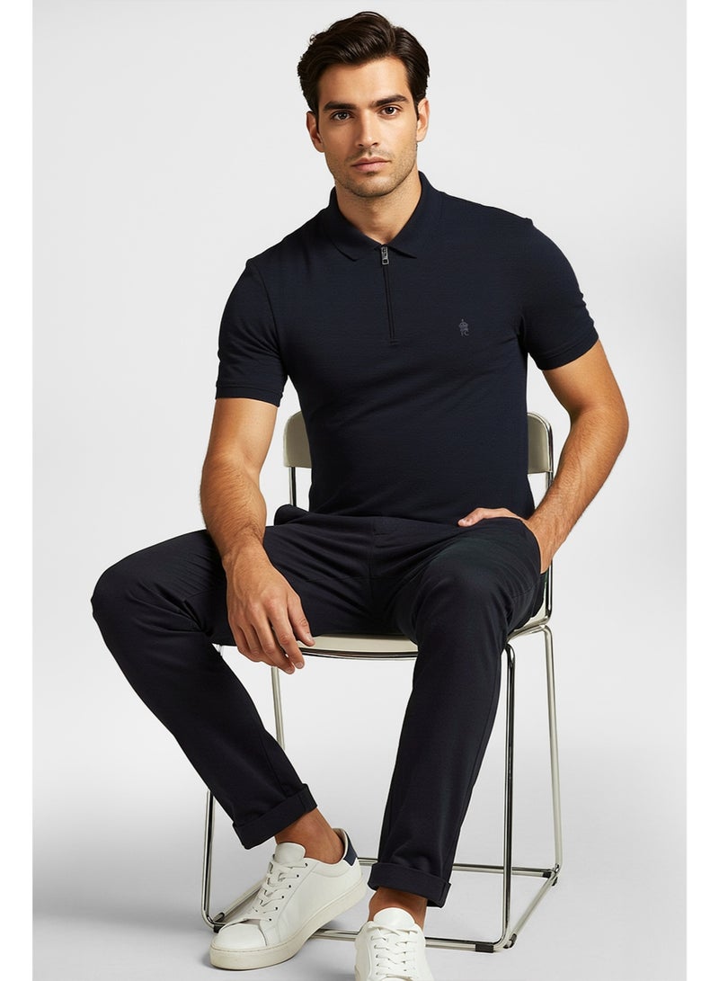 French Connection Premium Cotton Logo Polo Shirt - Image 4