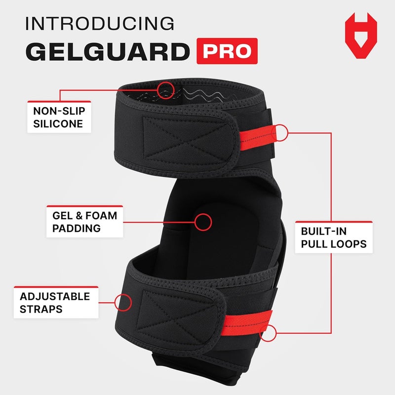 NoCry Professional Work Knee Pads for Men Construction with Ankle Support and Heavy Duty Anti-Slip Cap — Foam Cushion and Extra Thick Gel Padding — Reinforced Thigh & Shin Straps - Image 2