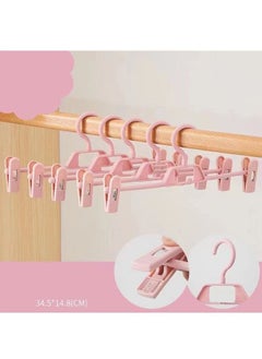 ZCM-HAPPY 10-Piece Trouser Hanger Hanger Skirt Clip  - Image 2
