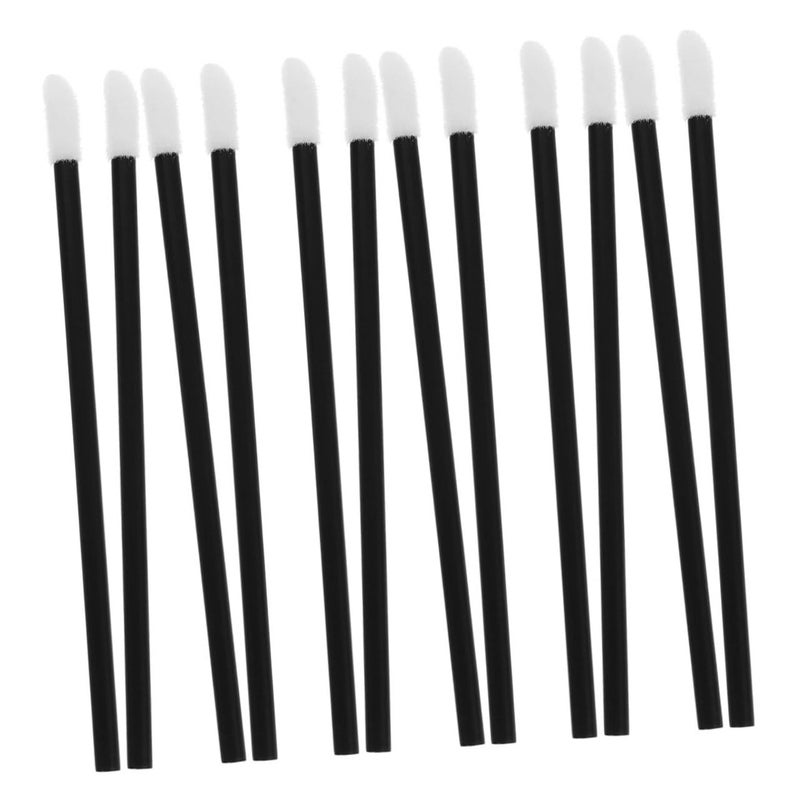 300pcs Disposable Mini Lip Brushes for Lipstick and Lip Gloss Applicator Wands, Portable Soft Bristle Makeup Applicators for Travel and Professional Use - Image 1