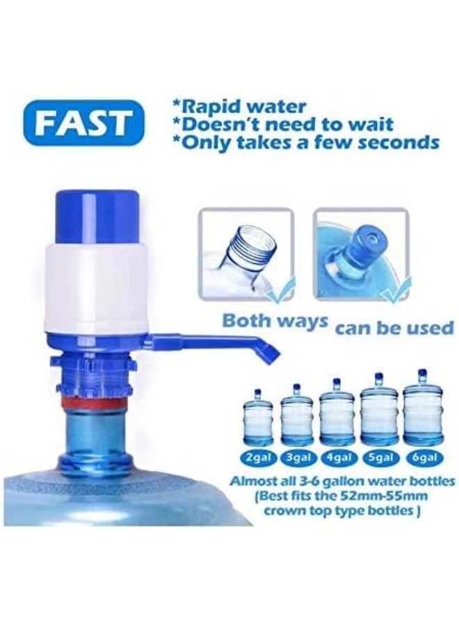 Spaceshoop Barrelled Drinking Water Hand Press Pump Manual Water Pump Kettle Home Office or More  - Image 4
