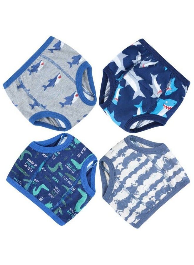 MooMoo Baby Training Underwear 4 Packs Absorbent Toddler Potty Training Pants For Boys And Girlscotton Animal Print 6T - Image 2