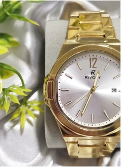 Rivoly Fashionable men's watch with date, stainless steel, waterproof  - Image 2