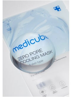 Medicube Zero Pore Cooling Mask for All Skin Types – Quad Pore Care Face Mask with Niacinamide, Alcohol-Free Cooling & Hydrating Cupra Tencel Sheet – Reduces Pores & Sebum, Soothes Skin  - Image 4