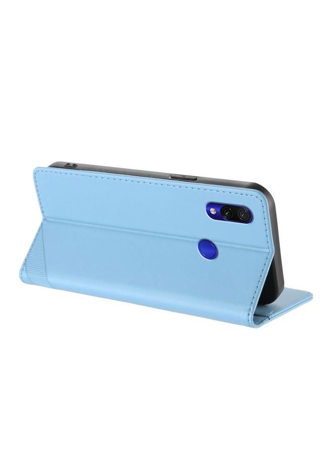 اس-توب جراب لهاتف Redmi Note 7 Pro، جراب هاتف جلدي عتيق متعدد الوظائف منقوش - Image 3