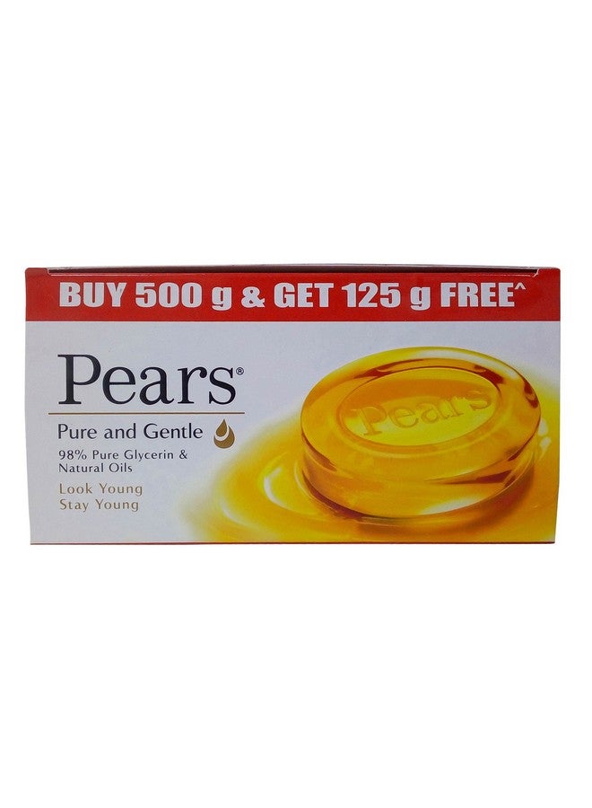 Pears Soap, Pure and Gentle, 5 x 125g Promo Pack - Image 1