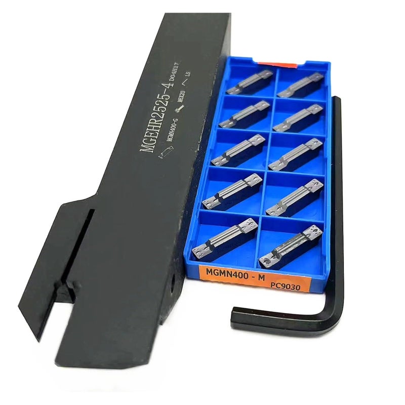MGMN400 M PC9030 External Grooving Tool Handle with Carbide Inserts Mgehr2525 4 - Image 2