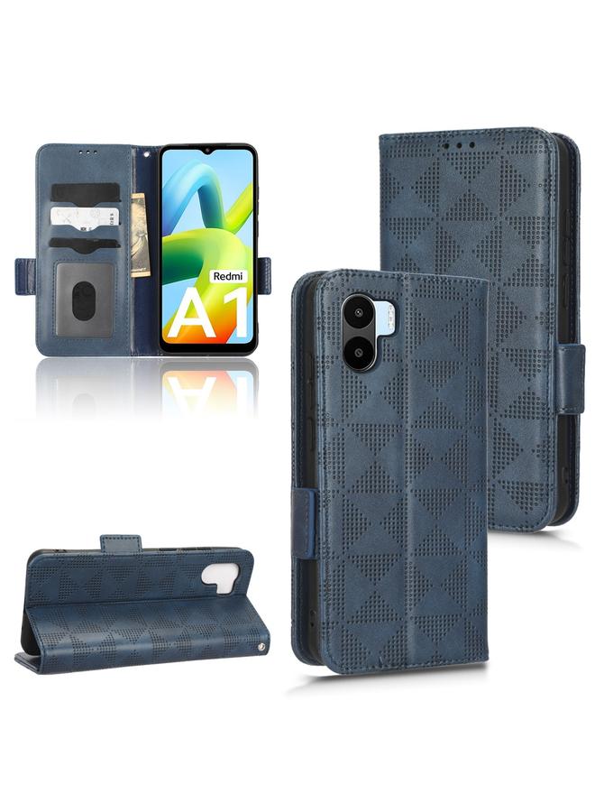 Case For Xiaomi Redmi A1 Symmetrical Triangle Leather Phone Case