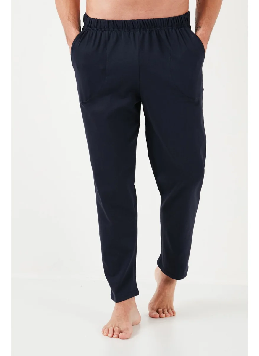 Buratti Cotton Regular Fit Short Sleeve Men's Pajama Set with Elastic Waist 6572009