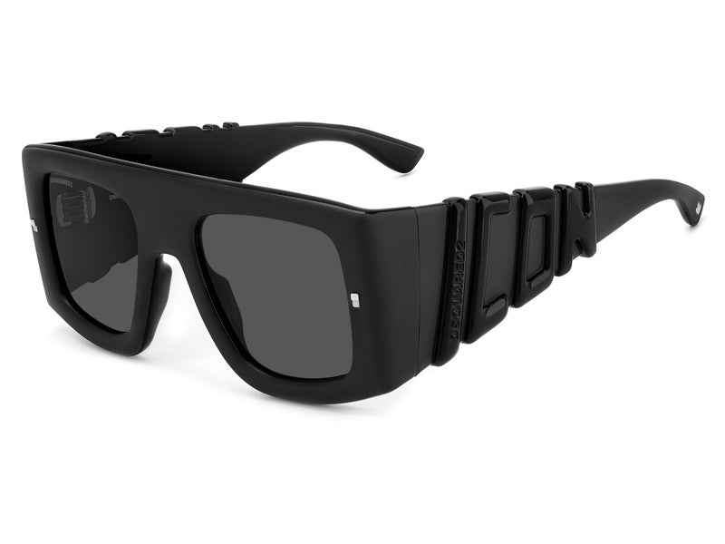 Dsquared Men Rectangular Sunglasses 54 ICON 0024/S - Image 2