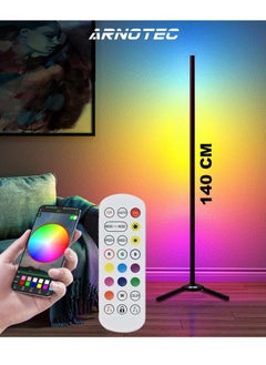 ARNOTEC غرفة المعيشة عكس الضوء الزاوية مصباح أرضي 163 سنتيمتر حامل تويا الذكية RGB LED المزاج ضوء لغرفة النوم الشمال ديكور المنزل الإضاءة الداخلية  - Image 1