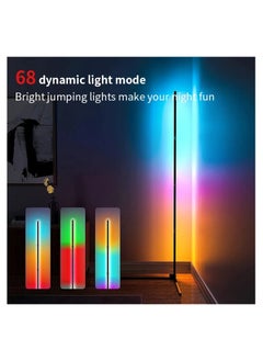 ARNOTEC غرفة المعيشة عكس الضوء الزاوية مصباح أرضي 163 سنتيمتر حامل تويا الذكية RGB LED المزاج ضوء لغرفة النوم الشمال ديكور المنزل الإضاءة الداخلية  - Image 4