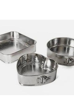 Generic Non-Stick Cake Pans, Baking Pans with Removable Bottom, Set of 3,  - Image 5