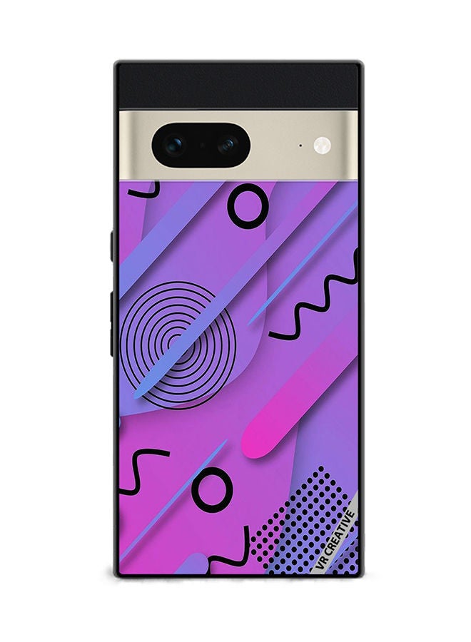 VR CREATIVE Protective Case Cover For Google Pixel 7 Layers With Xo Design Multicolour - Image 1