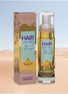 VOLLARE Hair Serum Argan Oil For Dry And Damaged Hair Intensive Repair 30ml 