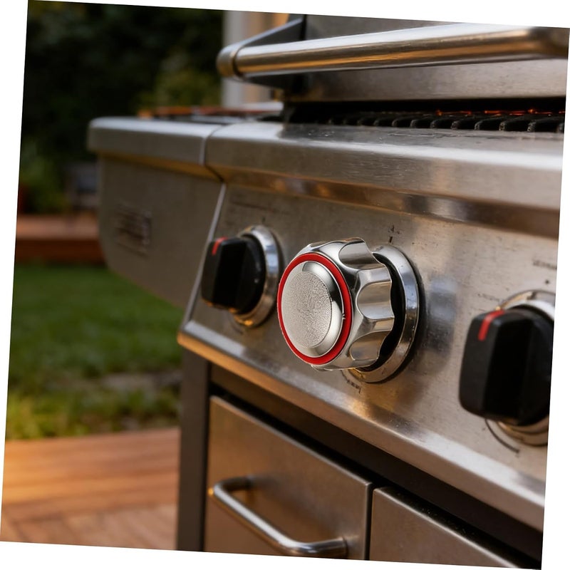 Vosarea Gas Grill Knob Replacement BBQ Control Knobs Plastic Handle with Octagonal Dial for Outdoor Barbecue and Camping Stove - Image 5
