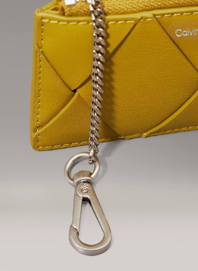 CALVIN KLEIN Woven Cardholder Wallet - Image 3