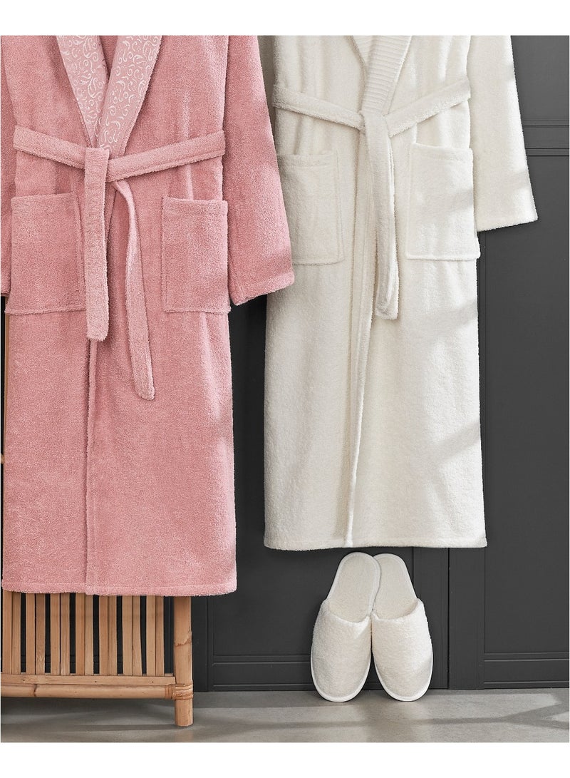 ريد روز طقم روب حمام تركي قطن100٪ عصري مكون من 11قطعة: تجربة فاخرة للراحة والأناقةبخامة قطنية عالية الجودة - Image 4