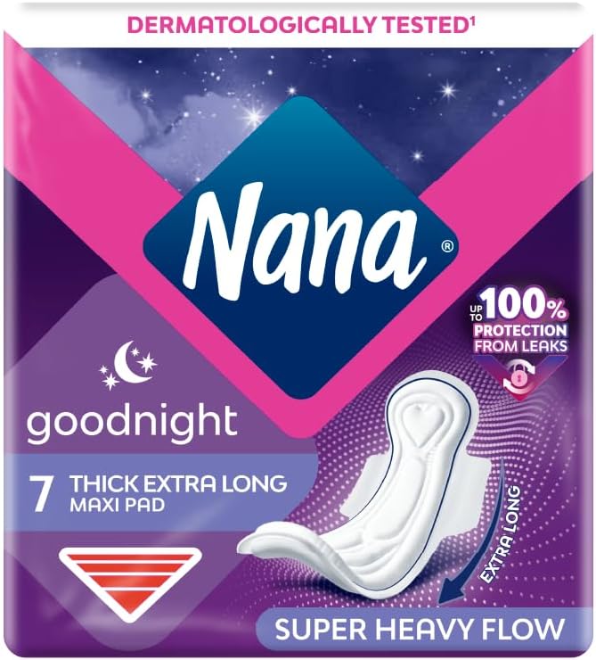 Nana وسادات نانا ماكسي جود نايت وينغز، 7 قطع - تدفق ثقيل جداً - Image 2