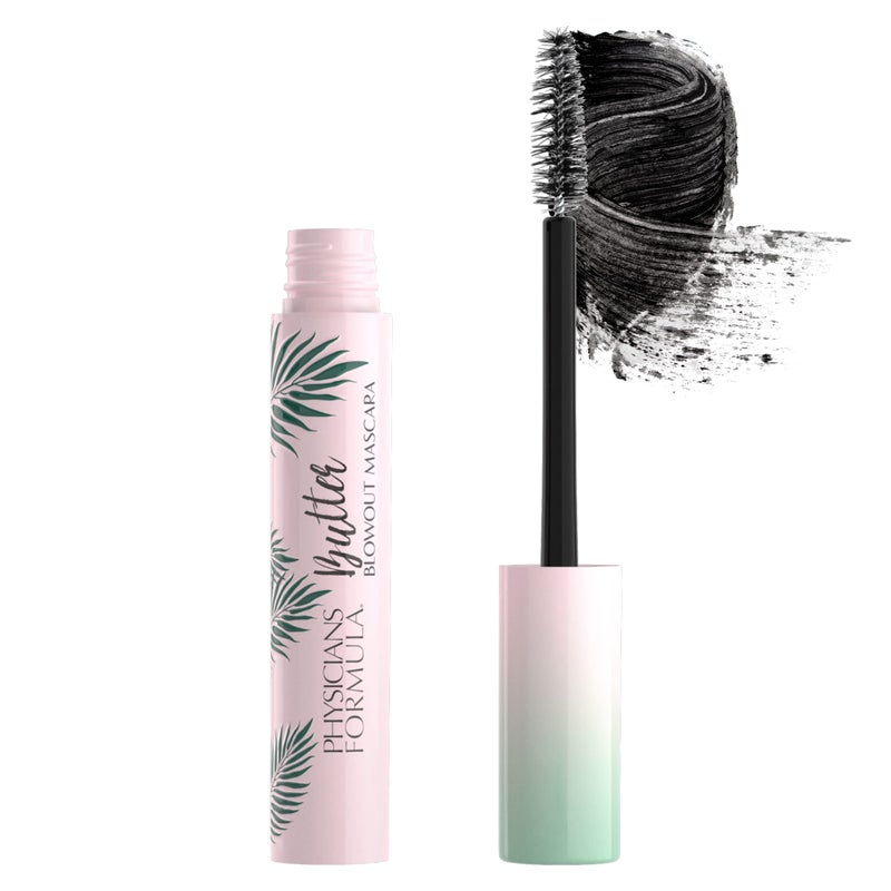 Physicians Formula Butter Blowout Keratin Infused Volumizing Lengthening Mascara, Black, Defining, Curling, Multiplying - Image 1