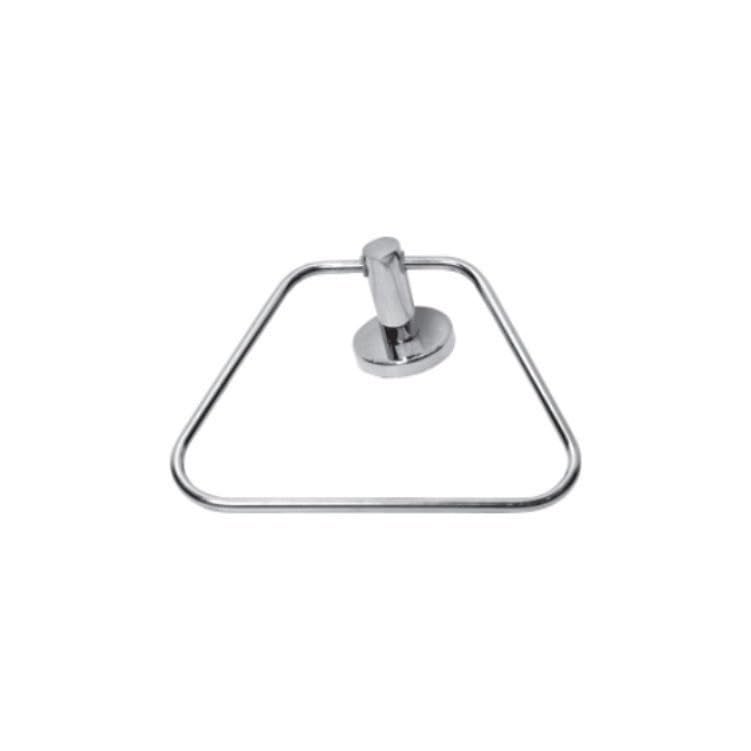 DONATO DONATO Triangle Concealed Towel Ring Holder Bathroom and Kitchen Space Saving Stainless Steel DA2206  - Image 1