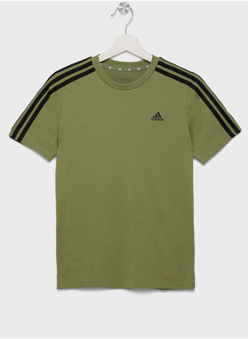 Youth 3 Stripes T-Shirt - pzsku/Z057A09E2F103093FEF04Z/45/_/1722572784/f221b8e9-0855-4717-b40b-05be625923bc