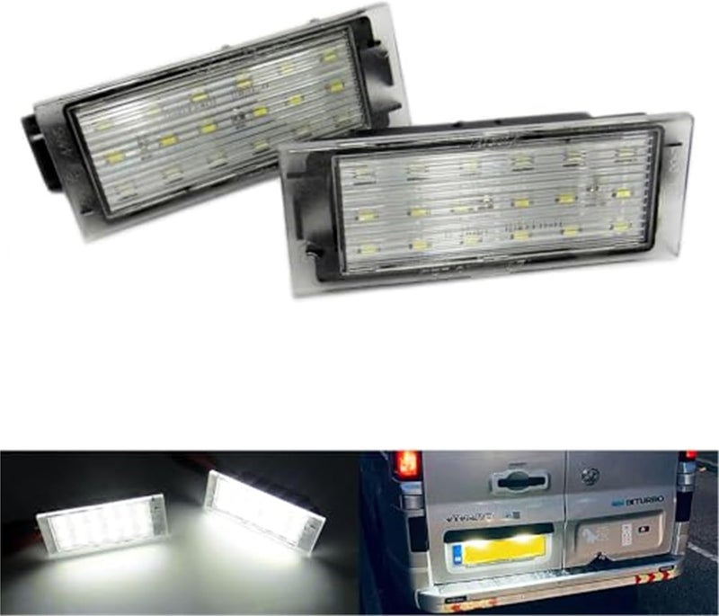 Vuzmode 2x LED License Plate Light - Image 2