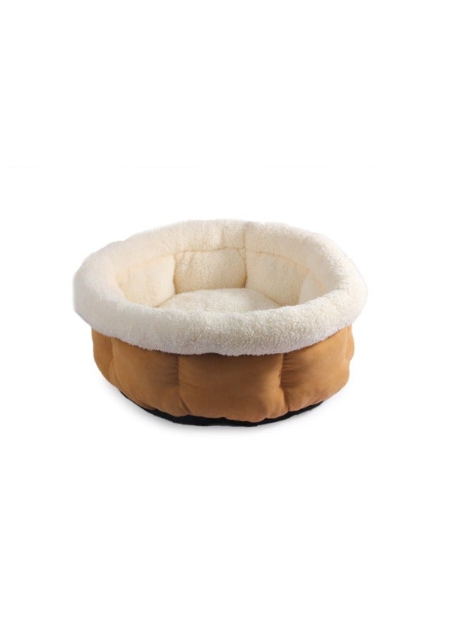 all for paws Cuddle Bed Small Tan - Image 1