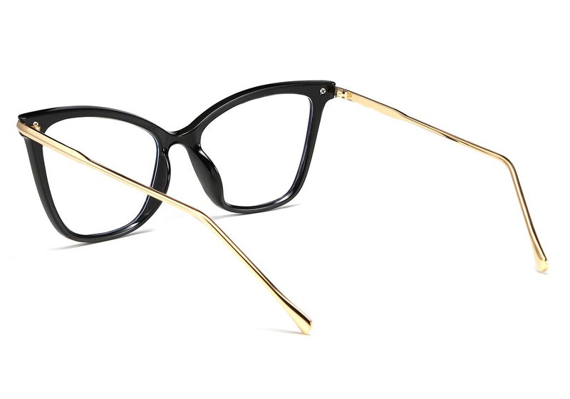 FEISEDY Oversized Cat Eye Glasses Frame Blue Light Blocking Eyewear for Women B2589 - Image 4