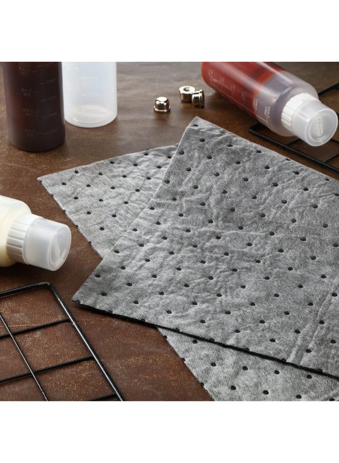 Oil Absorbent Pads Weight Dimpled Pad Garage Accessories Water Absorbent Mat Oil Spill Mat for Absorbing Protecting Home Garage Basement - Image 4