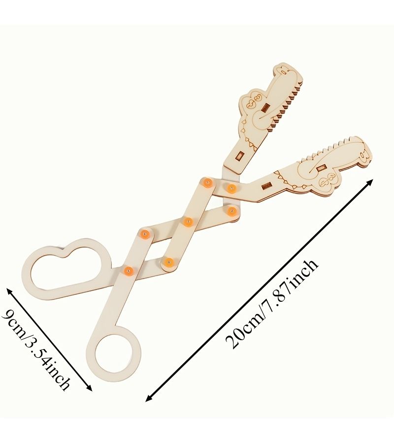 1 مجموعة أدوات بناء روبوت يدوي STEM DIY كف ميكانيكي قابض فيزياء صفية - Image 2