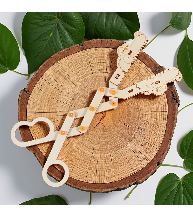 1 مجموعة أدوات بناء روبوت يدوي STEM DIY كف ميكانيكي قابض فيزياء صفية - Image 1