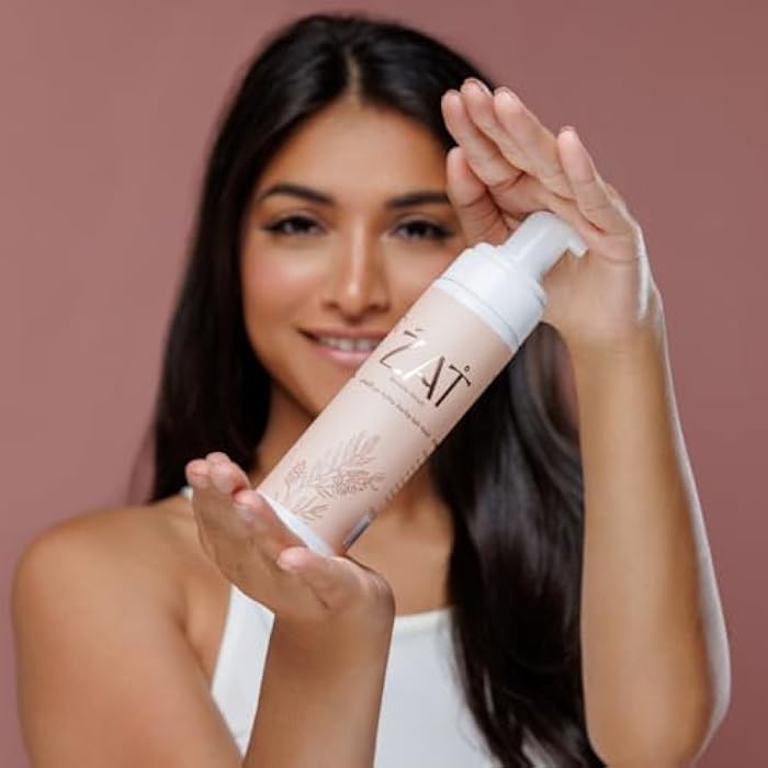 ZAT Gentle Face Wash Facial Cleanser with Aloe Vera, Vitamin C & E, Tea Tree Oil,Salicylic Hyaluronic,|For All Skin Types, 200ML - Image 5