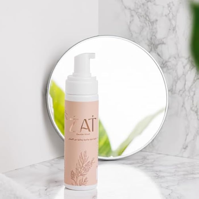 ZAT Gentle Face Wash Facial Cleanser with Aloe Vera, Vitamin C & E, Tea Tree Oil,Salicylic Hyaluronic,|For All Skin Types, 200ML - Image 3