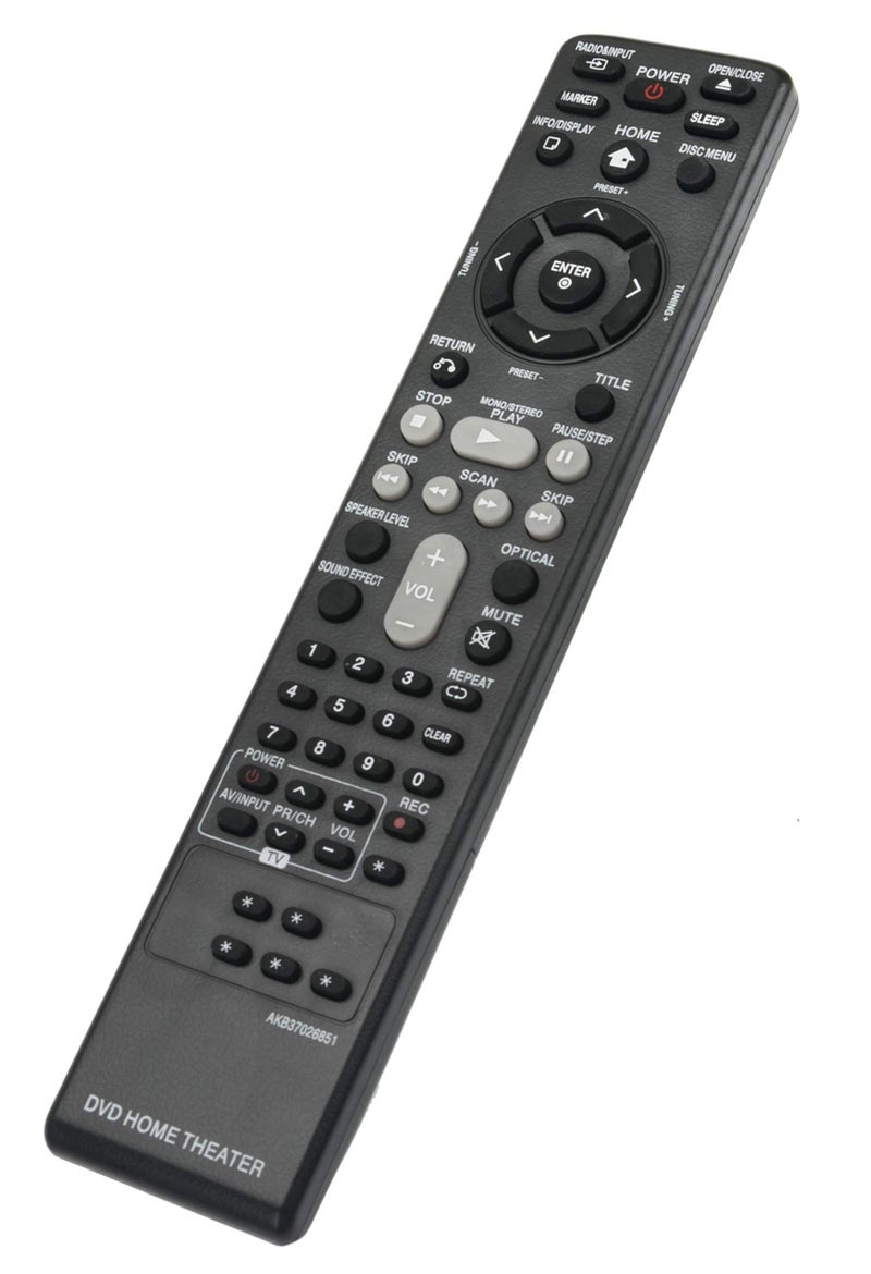 Vinabty AKB37026851 Replaced Remote fit for LG DVD Home Theater System DH6230S DH6230S S63T1-C/W HT806TQ HT806TQ SH86TQ-S/C SH95TA-W S63S1-S HT806TGW HT806TGW SH86TG-S/C SH95TA-W W86 - Image 2