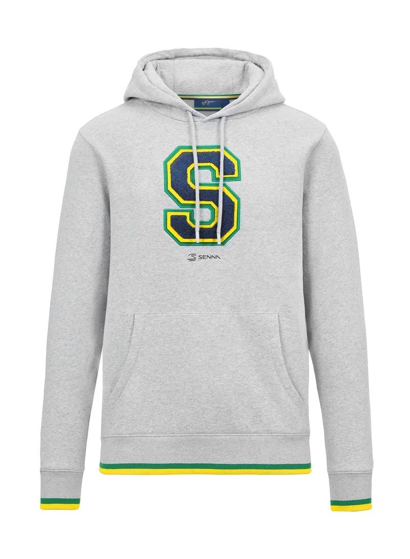 Ayrton Senna  Ayrton Senna Collegiate Hoodie  | Best Price UAE