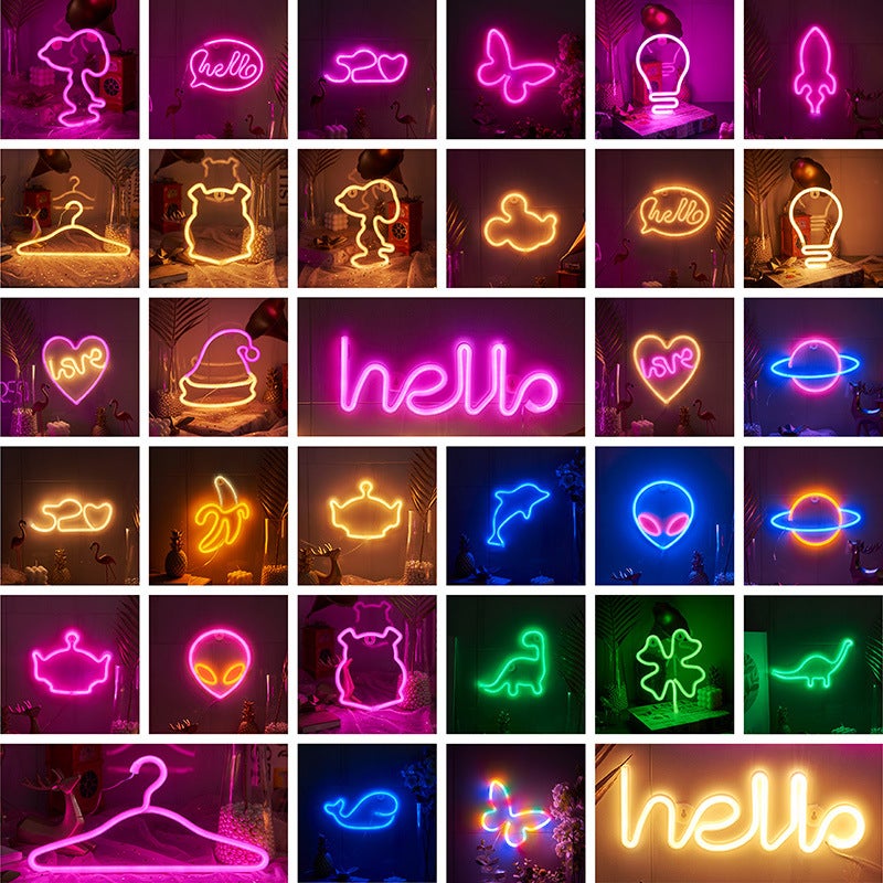 Supply Led Neon Butterfly Decorative Lights Planet New Styling Lights Spot Swing Night Lights - Image 2