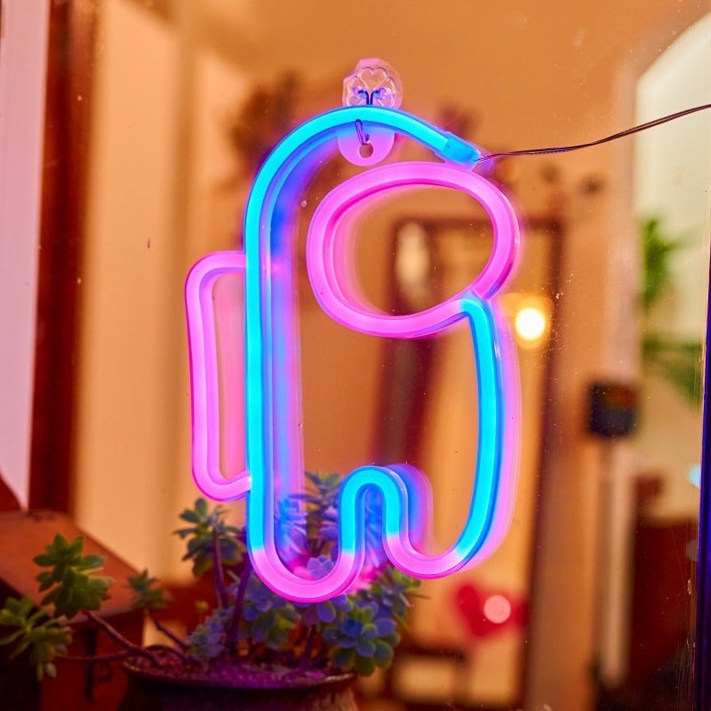Supply Led Neon Butterfly Decorative Lights Planet New Styling Lights Spot Swing Night Lights - Image 4