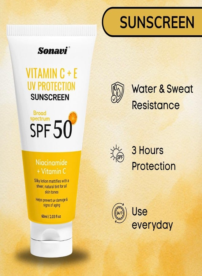 Sonavi Sunscreen Body Lotion | Blue Light Protect | No White Cast | Water Resistant, Ultra Light & Non Sticky | For Oily, Dry & Sensitive Skin - Pack 3 - Image 4