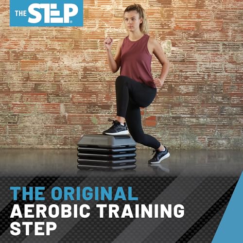 Freestyle STEP The Step Adjustable High Step Aerobic Platform with 4 Risers, Home Gym Workout Equipment, Fitness Stair Stepper Exercise Platform, Aerobic Exercise Equipment Made in the USA - Image 2
