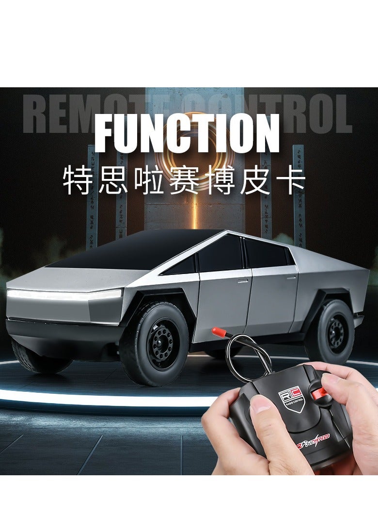 1:14 Tesla Cybertruck Electric Remote Control Car - Large Kids RC Toy, Trendy Tech Gift - Image 3