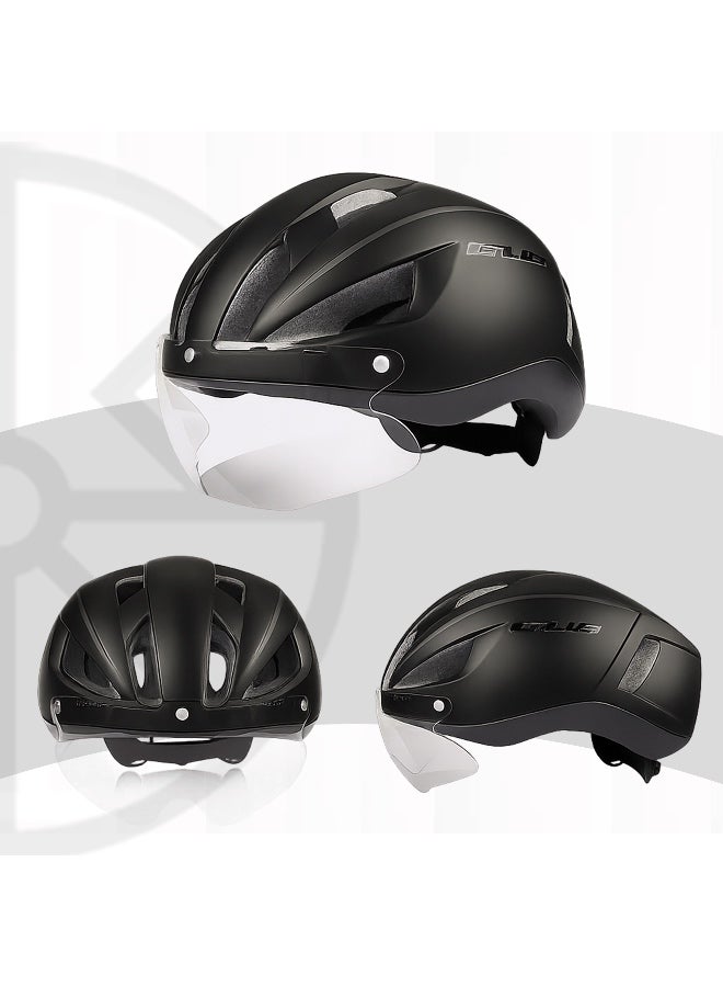 جي يو بي خوذة GUB K111 Plus الذكية بعدسات متغيرة اللون تلقائيًا وواقي مغناطيسي للعين – تصميم احترافي لراكبي الدراجات على الطرق والجبل - Image 3