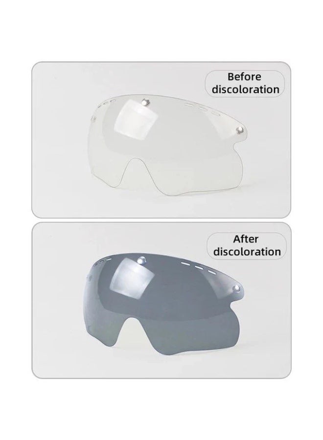 جي يو بي خوذة GUB K111 Plus الذكية بعدسات متغيرة اللون تلقائيًا وواقي مغناطيسي للعين – تصميم احترافي لراكبي الدراجات على الطرق والجبل - Image 4