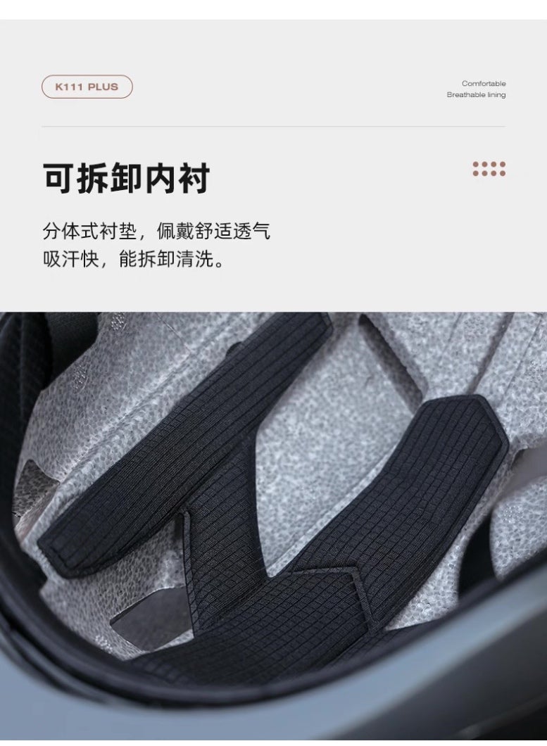 جي يو بي خوذة GUB K111 Plus الذكية بعدسات متغيرة اللون تلقائيًا وواقي مغناطيسي للعين – تصميم احترافي لراكبي الدراجات على الطرق والجبل - Image 5