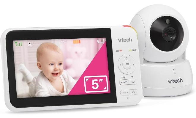 vtech مراقب فيديو للأطفال VTech VM924 مع إمكانية التحريك والإمالة والتكبير - Image 1