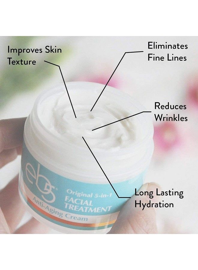 eb5 Intense Moisture Anti Aging Moisturizer Face And Neck Cream Tone & Tighten Skin With Retinol Fade Fine Lines And Wrinkles With Vitamin E A And B54Oz - Image 3