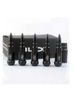 Royal BLOX Core Shell Type Lock Nut Kit BLACK ISO898-6 Grade 10 Forged Aluminum 7075-T6 Shel Nuts  - Image 1