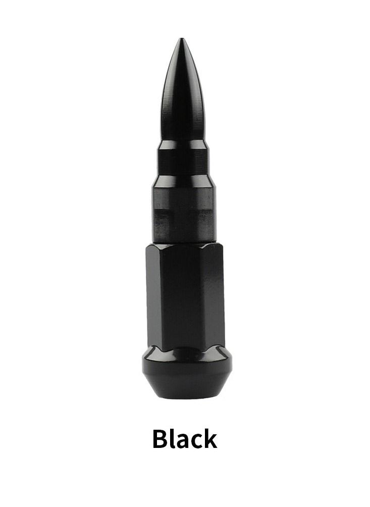 Royal BLOX Core Shell Type Lock Nut Kit BLACK ISO898-6 Grade 10 Forged Aluminum 7075-T6 Shel Nuts  - Image 3