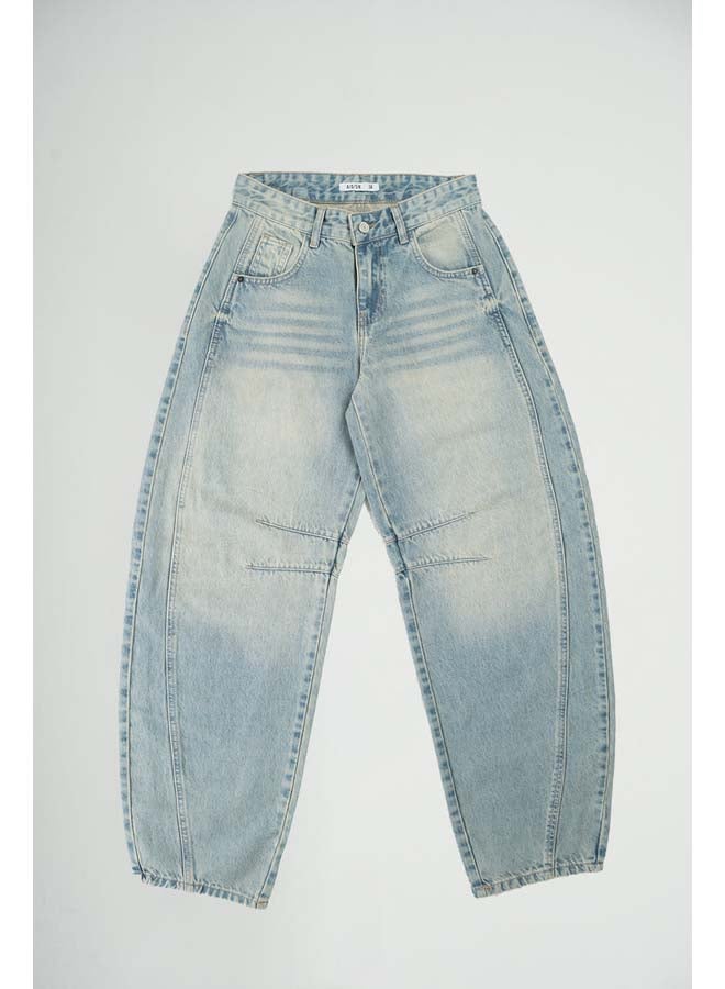 ASTK Low-Waisted Balloon Fit Jeans