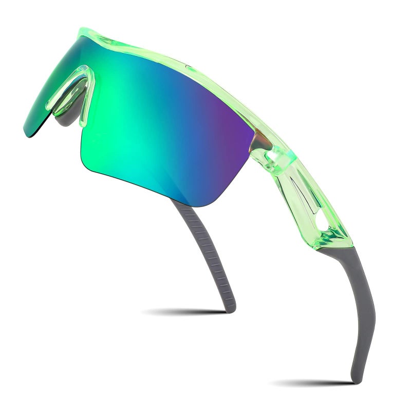 FEISEDY FEISEDY Kids Teens Baseball Polarized Sunglasses Sports TR90 Frame Boys Girls Cycling B2454  - Image 1
